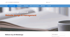 Desktop Screenshot of jswebdesign.nl